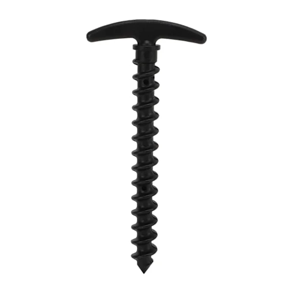 14,5 cm Skruv Tältpinnar Markfästen Nnylon Plast Skruv Spiral Tältpinne Markförankring för Utomhus Camping Markis