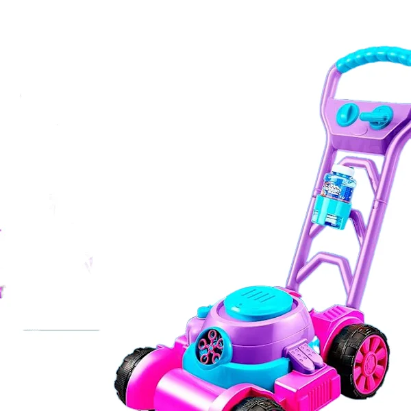 Bubbel Gräsklippare Leksaker för Småbarn - Barn Bubbelmaskin Sommar Utomhus Skjutleksak Spel, Trädgård Utomhus Lek Småbarn Förskola
