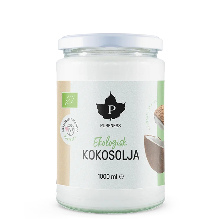 Pureness Jungfru kokosolja Eko 1000 ml