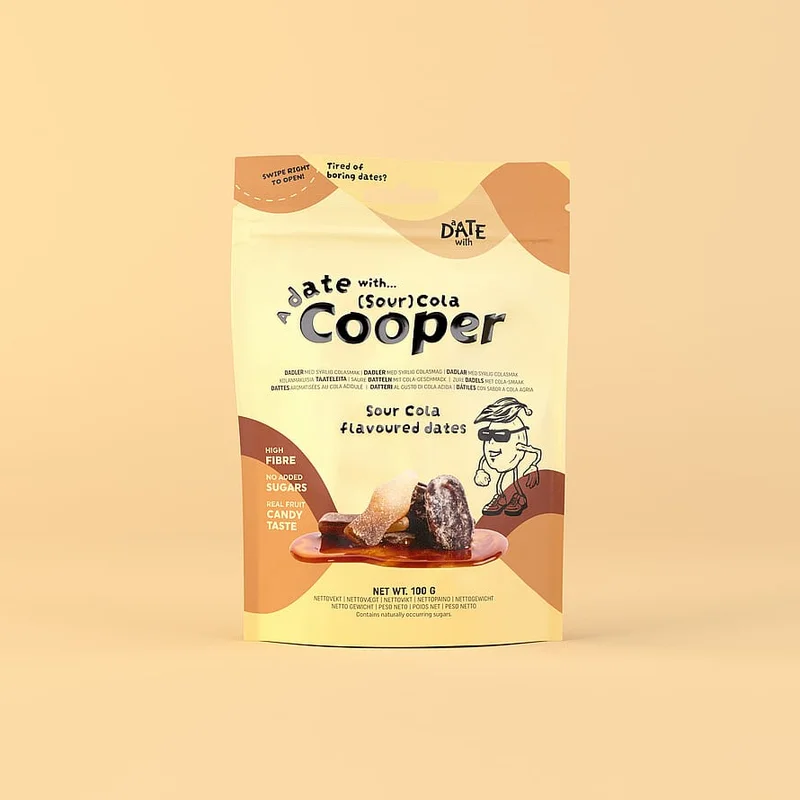 a DATE with Tørret dadler Cola Cooper 100 g, Helse & Madvarer, Tørret Frugt & Nødder, Tørret Frugt