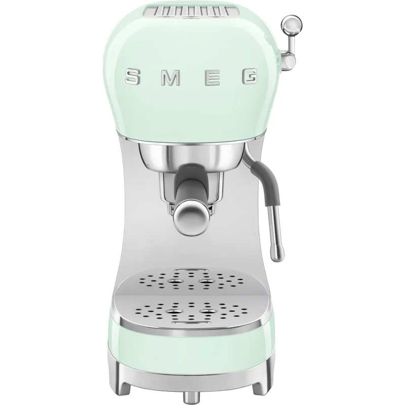 Smeg ECF02 Espressomaskine, pastelgrøn | KitchenOne