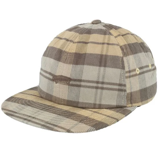 Vans - Beige 5panel Caps - Salton Ii London Fog Strapback @ Hatstore