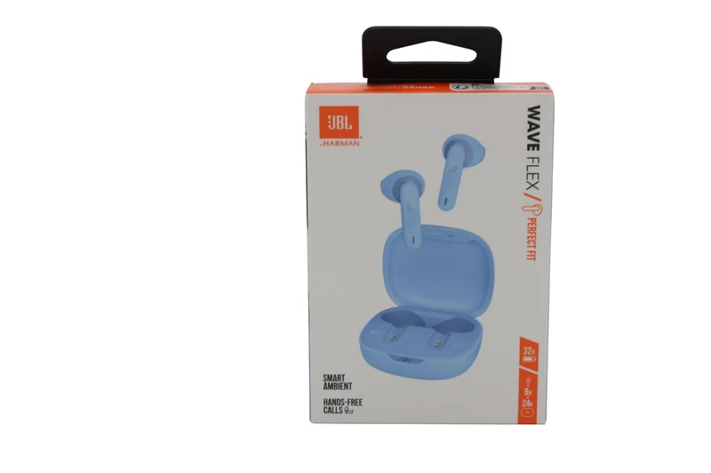 JBL Wave Flex trådløse øretelefoner, blå