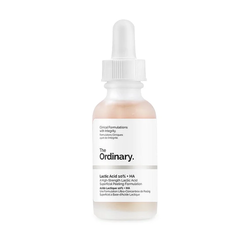 The Ordinary Lactic Acid 10% + HA 2% 30 ml, Hudpleje, Masker, Peeling