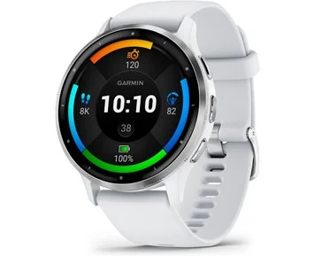 Garmin Venu 3 Whitestone/Passivated AMOLED 45mm - GPS-smartklocka med smarta hälso- och fitnessfunktioner