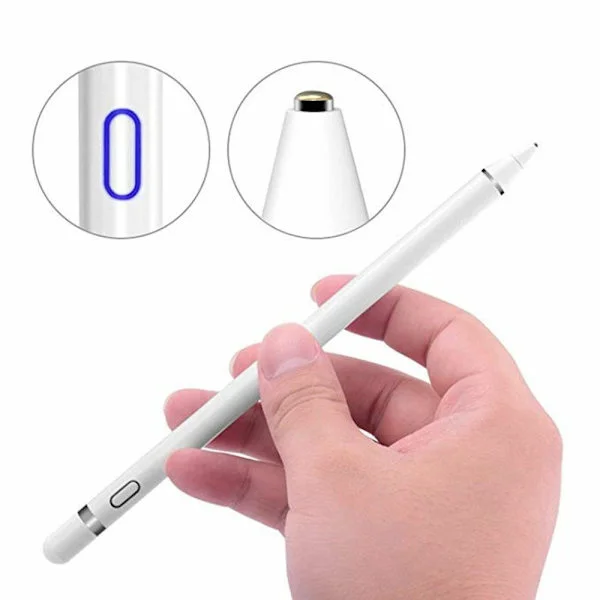 Stylus penn for berøringsskjerm, kapasitiv stylus penn, fin spiss penn