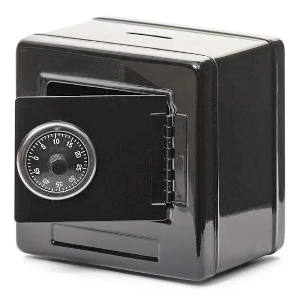 Mini Safe / Sparebøsse med Kombinasjonslås
