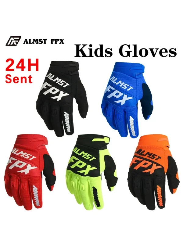 AliExpress - Leeftijd 4-12 jaar oude kinderen volledige vinger balans fietshandschoenen off-road racen motorhandschoenen mountainbike 