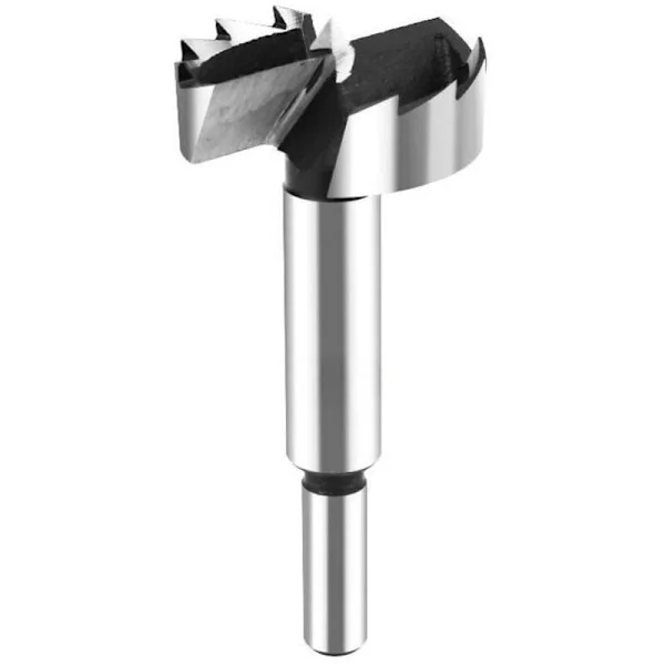 40 mm Forstner-bor for tre, HPHOPE Profesjonelle Forstner-bor Ø 40 mm, lengde 90 mm, bor med rundt skaft