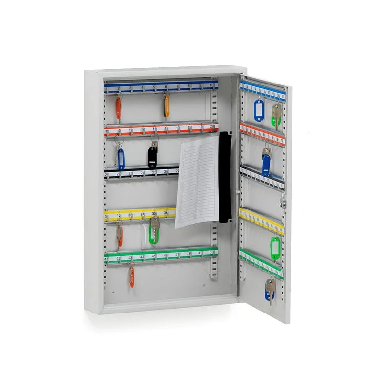 Large key cabinet ROWLEY, 100 hooks, 550x380x80 mm