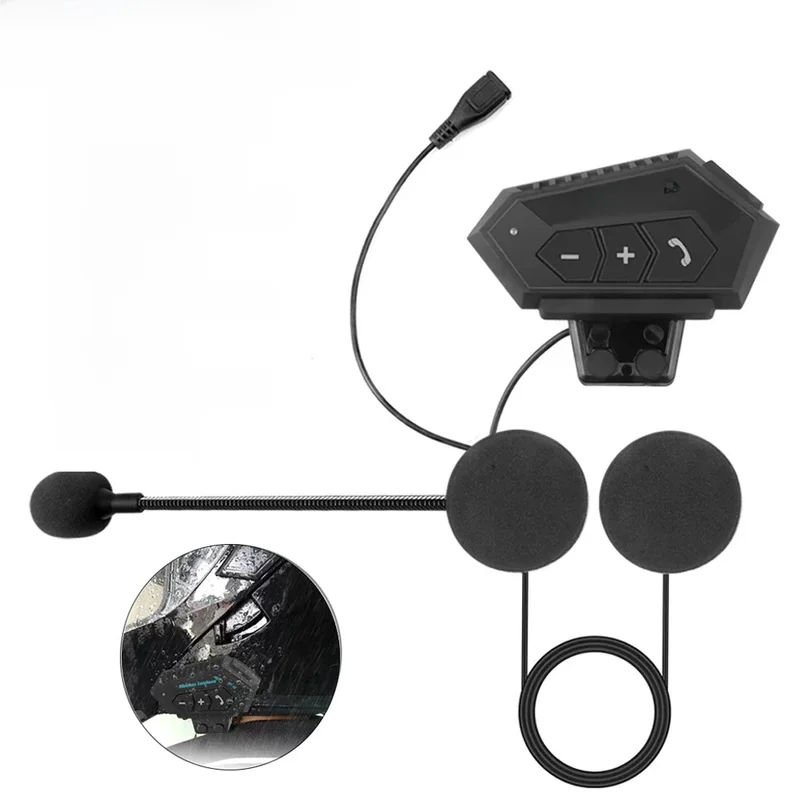 AliExpress - Casque de moto Bluetooth casque casque sans fil moto mains libres stéréo écouteur haut-parleur réduction du bruit avec micro