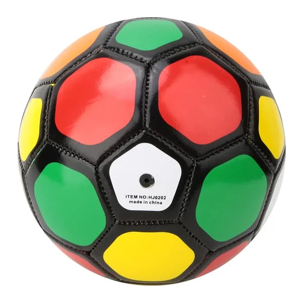 Barne Utendørs Lek Trening Størrelse #2 Fotball Barn Sport Kamp Fotball 13cm/5.1tommer Fargerik