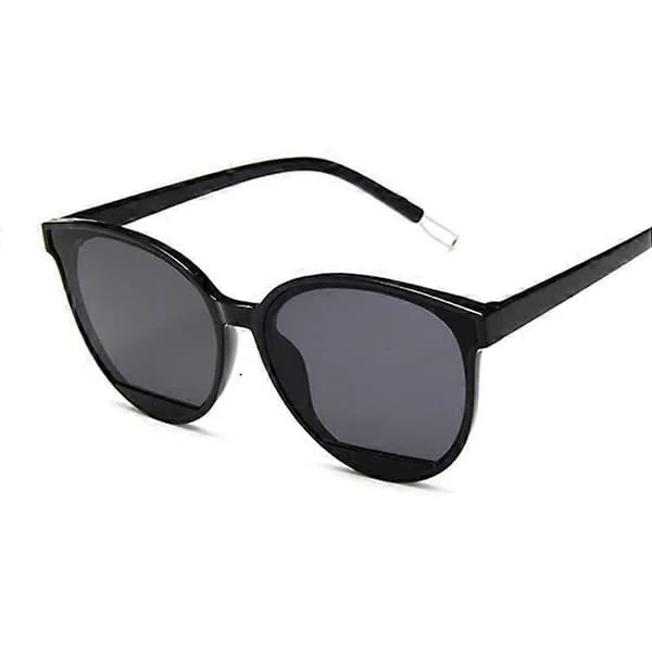Retro Spejlsolbriller Dame Vintage Cat Eye Sorte Solbriller (FMY)
