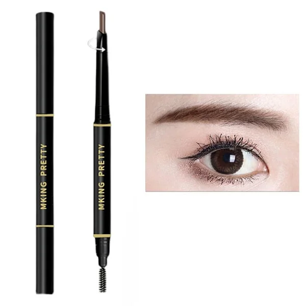 OCHEAL Langtidsholdbar Fikserende Bryn Makeup Vandtæt Transparent Øjenbryn Styling Gel Creme Klar Flydende Øjenbryn Kosmetik Dobbelt-endet Øjenbryn G