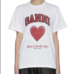 Ganni t shirt hjärta