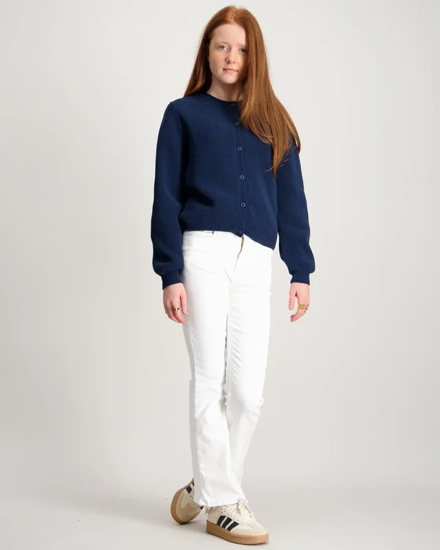 Polo Ralph Lauren Flared Stretch Denim Jean Valkoinen Farkut Tytöt - Kids Brand Store