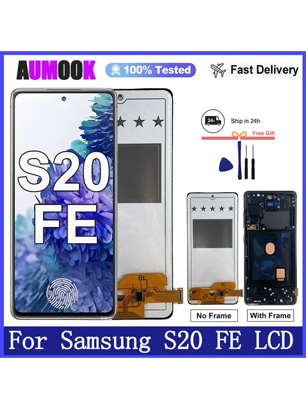 AliExpress - AMOLED LCD Für Samsung Galaxy S20 FE 4G/5G LCD Display Touchscreen Digitizer Für Samsung S20 FE G780F G781B Bildschirm Ersatz