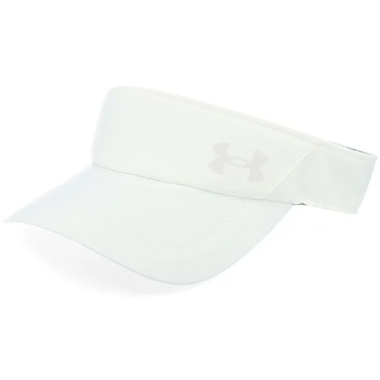 Under Armour - White visor Czapka Z Daszkiem - Iso-chill Launch White Visor @ Hatstore