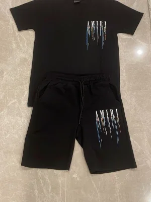 Amiri shorts t shirt