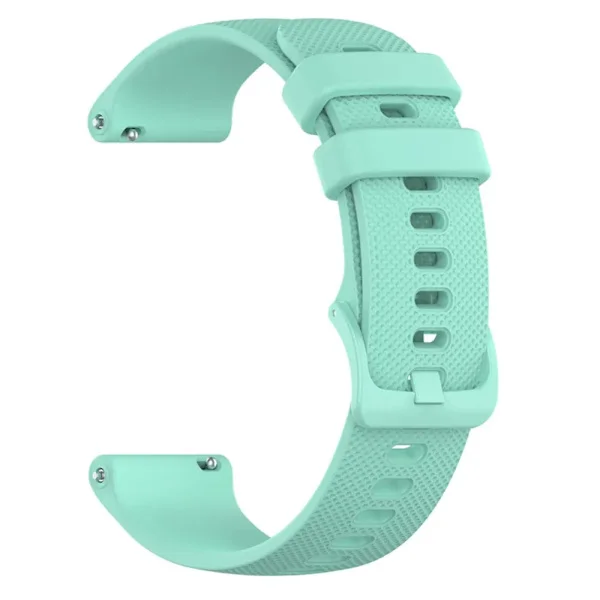 [RM]20 22 mm silikonrem för Garmin Venu 3 Band Forerunner 265 255 245 Music Vivoactive 4 Band för Garmin Venu Sq 2 Plus armband Teal