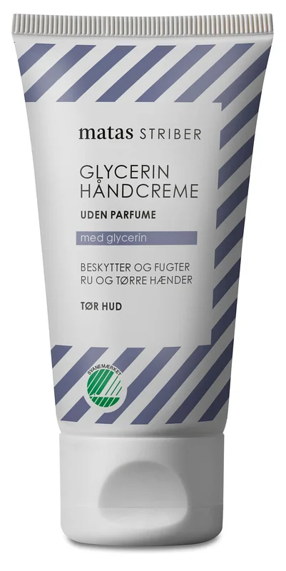 5 for 70,-, Matas Striber Glycerin Håndcreme Uden Parfume 40 ml, Hudpleje, Håndpleje, Håndcreme