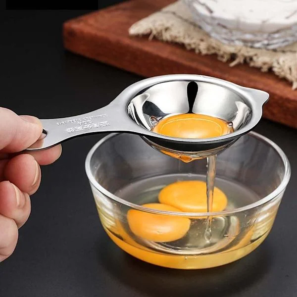 Stainless Steel Egg Separator, Yolk Separator and Egg White Filter