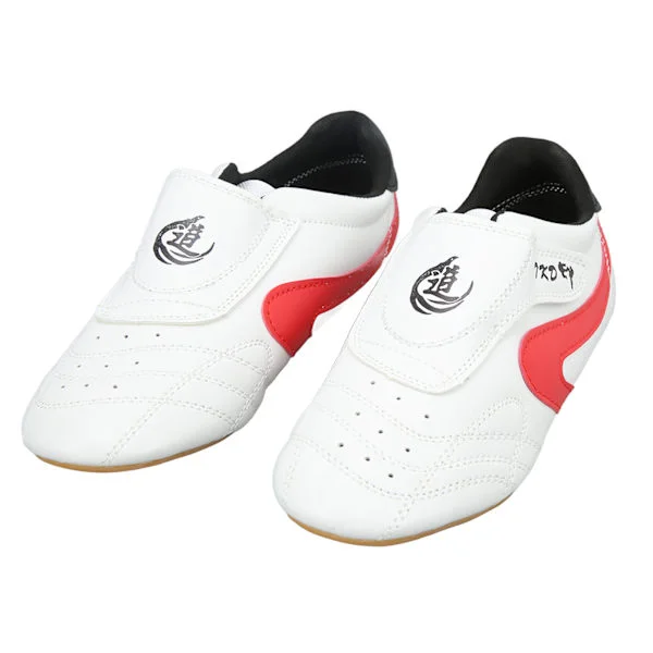 Taekwondo Skor Unisex Vuxna PU Läder Oxford Sulor Andningsbara Sport Gym Skor för Boxning Kung Fu Tai Chi 43