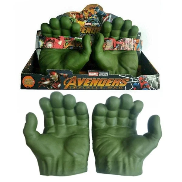 Hulk Smash Hands Avengers Cosplay Myk Leke Dukke Hansker Ett Par Party Leke Gave - Perfekt