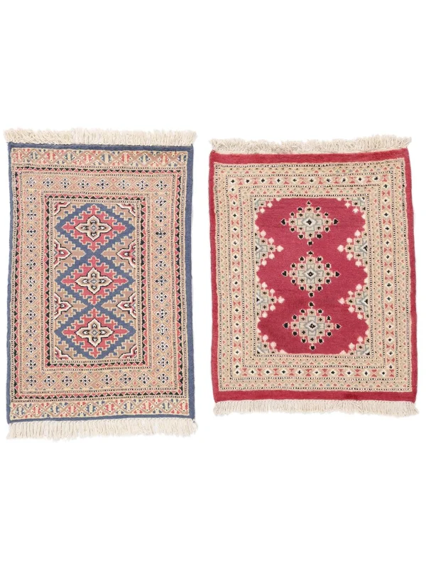 Alfombra Pakistan Bukara 2Ply 63X88 Marrón/Beige (Lana, )
