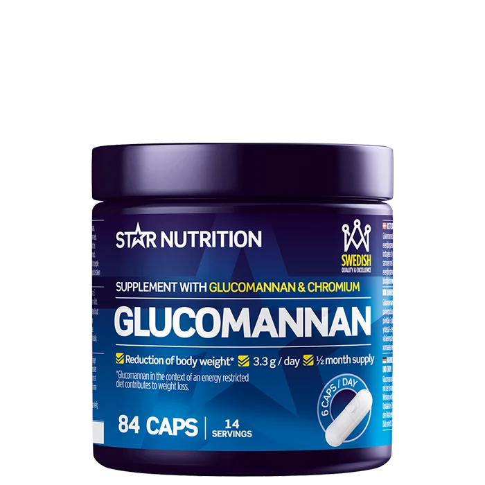 Star Nutrition Glukomannaani Rasvanpolttaja 84 kapselia
