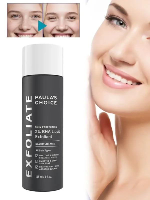 AliExpress - Paula's Choice 2% BHA Salicylsäure Essenz zur Entfernung abgestorbener Haut, Aufhellung dunkler Flecken, Retinol-Behandlung, straffendes 