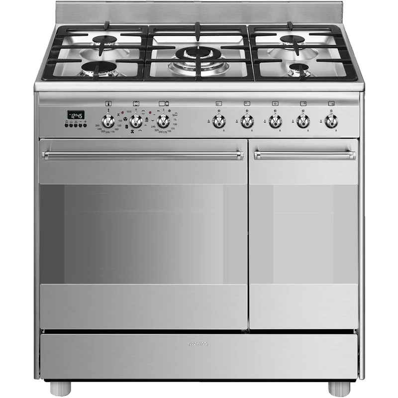 Smeg SCB92MX8 -kaasuliesi, 90 cm, ruostumaton teräs