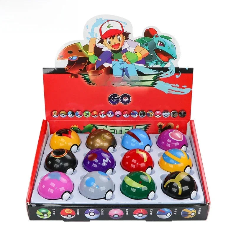 AliExpress - 12 Teile/satz Pokemon Pokemon Ball Figur Spielzeug Anime Pikachu Tasche Monster Pet Elf PVC Figur Action Sammlung Modell Puppen Geschenke