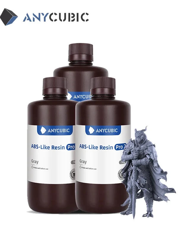 AliExpress - Plus récent 3 pièces/lot Anycubic ABS comme Pro 2 résine 3d haute précision UV 405nm pour LCD SLA DLP Anycubic Photon résine imprimante 