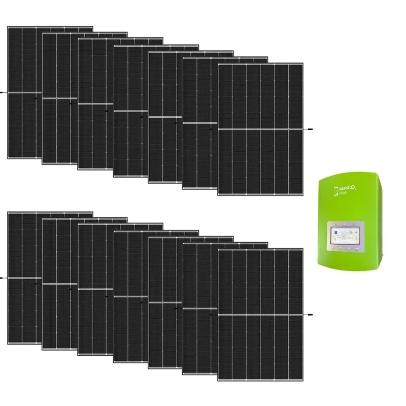 Kit fotovoltaico 6 kW con 14 pannelli fotovoltaici Trina Solar 450 W + | Climamarket