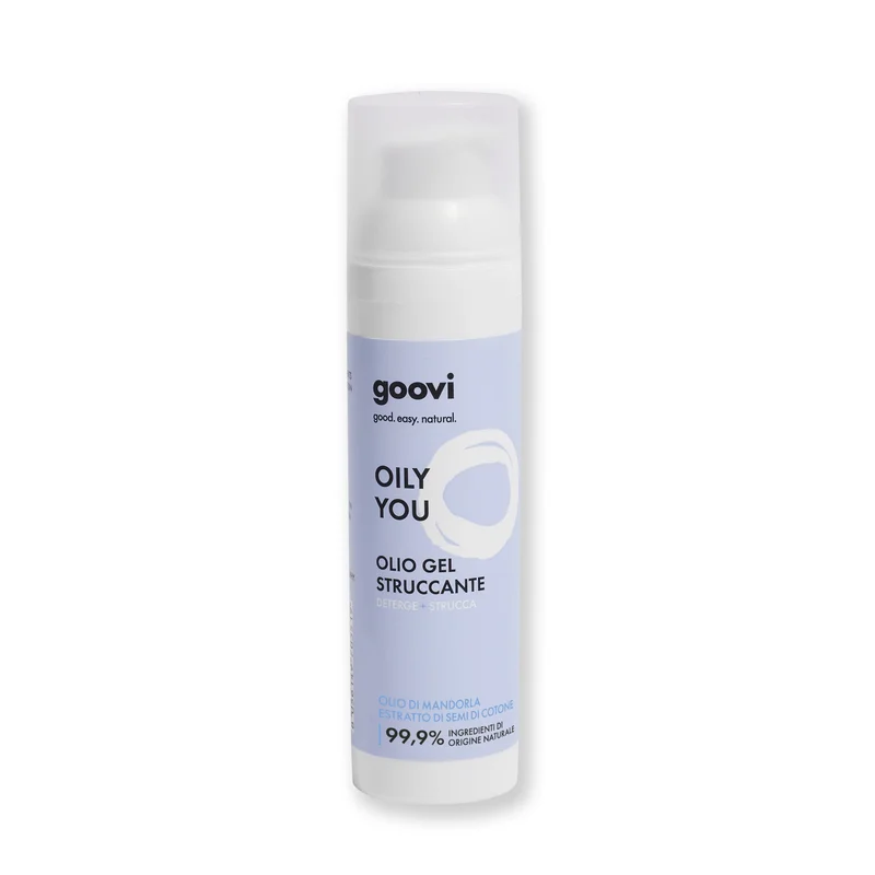 Goovi Viso Olio Gel Struccante OILY YOU 75ml - Olio detergente