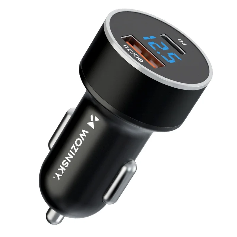 Billader 36 W med PD/QC 3.0 USB og USB-C