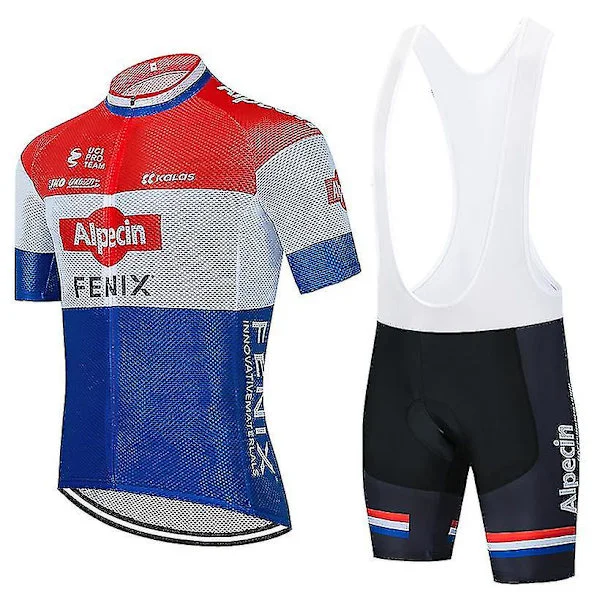 Ny trend 2023 Alpecin Fenix sykkellag trøye sykkel maillot klær bukse dress herre sommer Mtb 20d sykkelshorts skjorter