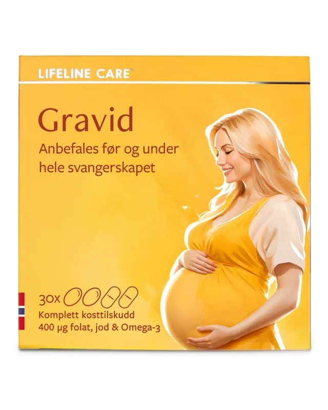 Lifeline Care Gravid tabletter og kapsler 4x30 stk
