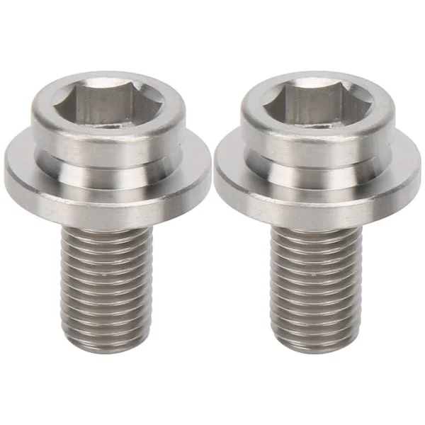 2 stk. Titanium Alloy Sykkel Krankarm Fikseringsskruer for Brompton Foldesykkel