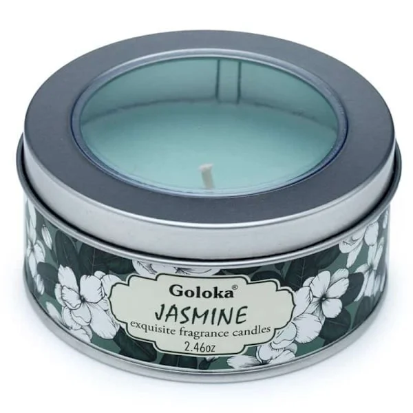 Jasmin Vaxljus i Burk