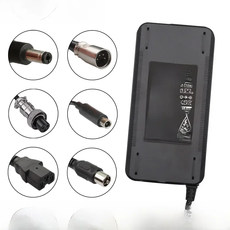 AliExpress - 54,6V 4A Lithium-Batterie Smart Ladegerät 13S 48V 4A Ladegerät Li-Ion Akku Ladegerät DC-XLR-GX16-GX12-XT60-XT90