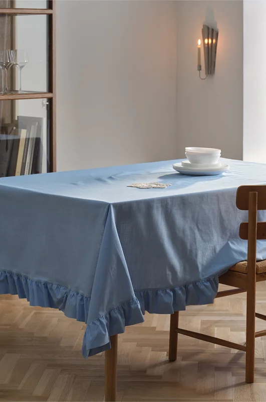 Jotex - Duk Blå farge - WALLACE - Kjøp Duker hos Jotex