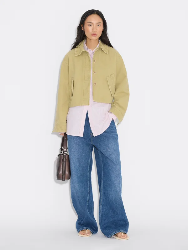 Holzweiler Workwear Jacket - Khaki - Women's - L