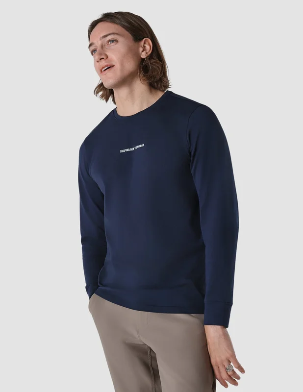 Shaping New Tomorrow - Long-Sleeved T-shirt - Navy - Male - Size S