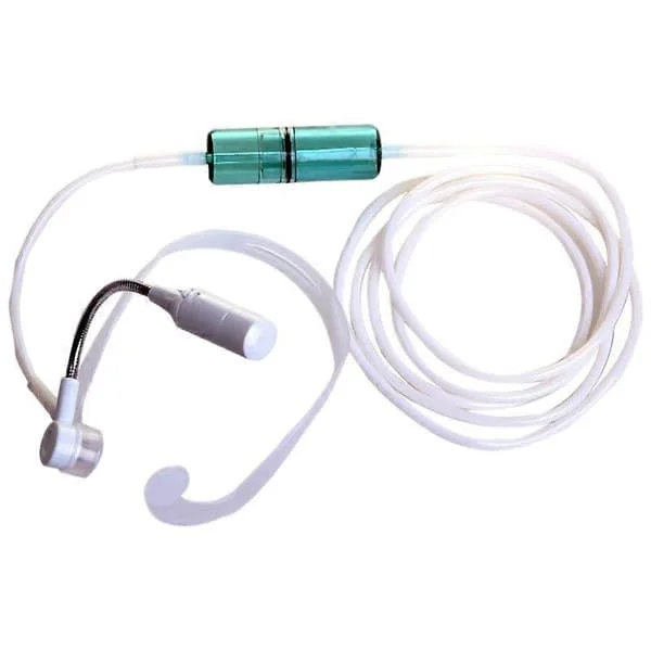 Headset Nasal Typ Syrekanyl 2M Silikon Sugrör Koncentrator Generator Inhalator Tillbehör