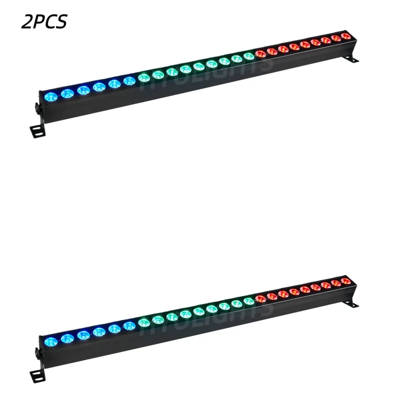 AliExpress - 2 Stück 120W LED Bar Wall Wash Lights 6in1 RGBWA UV 8-Zonen-Bühnenbeleuchtungseffekt DJ für Außengebäudedekoration Hochzeitsfeier