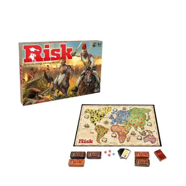 HASBRO GAMES Sällskapsspel, Risk Spel ONESIZE