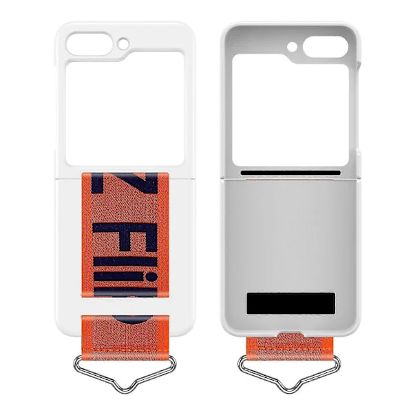 Z Flip 5 Etui med Rem Galaxy Z Flip 5 Telefon Etui Silikone Beskyttelsescover Robust Stødsikkert Samsung Flip 5 5g Etui