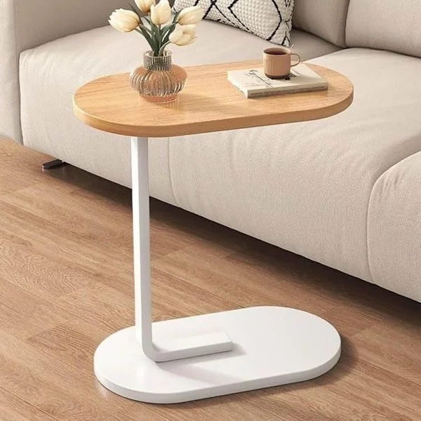 C-format sidebord og sofabord – lite trebord som glir under sofa og seng_TF_TF Tre